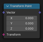 Transform Point node.
