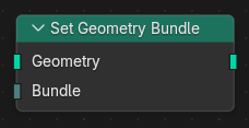 Set Geometry Bundle node.